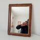 Antique 19th century mirror 38*28 cm
