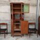 Corner cabinet oak art craft art nouveau 1920