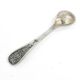 Salt spoon, silver-plated brass, Sweden, 1960s
