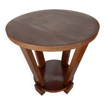 round Art Deco side table