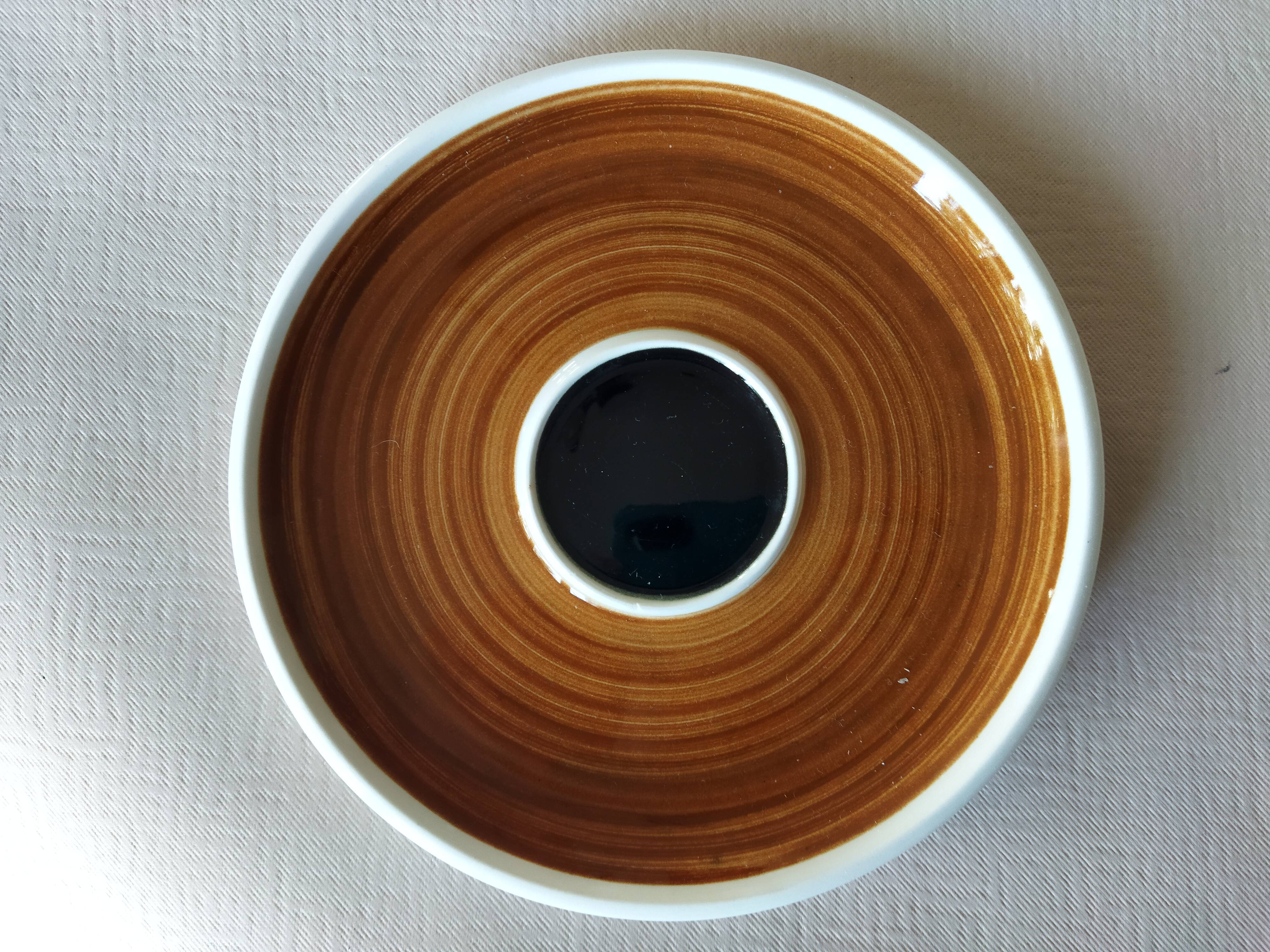 Lot de 6 soucoupes Kimono Boch La Louvière