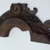 Carved old furniture fronts