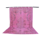 Pink Handknotted Floral Rug sku2356
