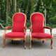 2 Louis Philippe cabriolet armchairs in burgundy velvet wood from the 19th century.