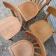 Lot de 4 chaises bistrot Thonet et Baumann