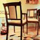 Paires de fauteuils de salon heldense acajou circa 1950
