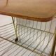 Desserte laiton et bois vintage
