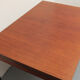Table à manger extensible des années 1960 en teck et métal