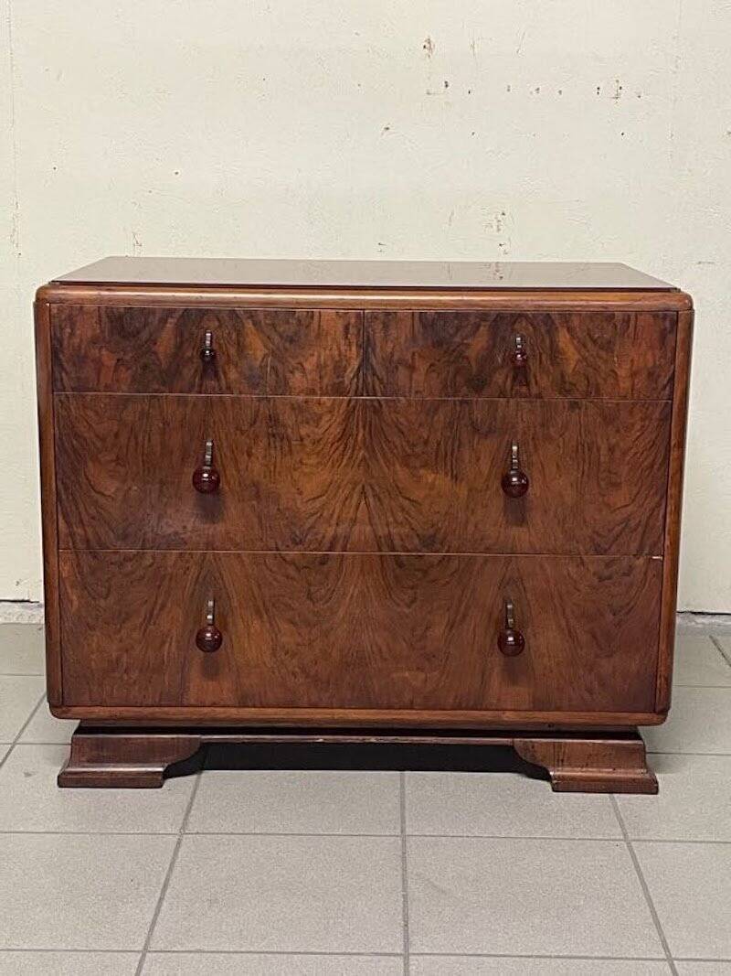 Cassettiera piccola Déco, anni '30