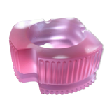 Ashtray in art deco glass paste