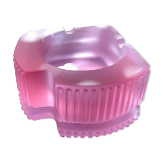 Ashtray in art deco glass paste