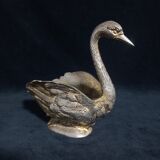 Planter in the shape of a swan