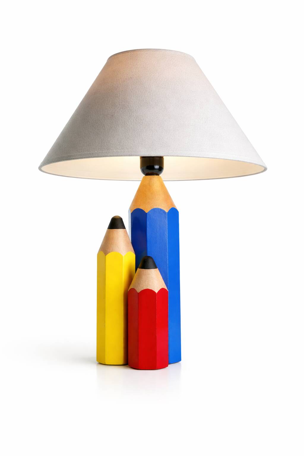 Post-modern lamp "Crayons de couleur" by Pierre Sala France 1980