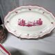 GIEN factory. Earthenware service called "landscapes". 29 pieces.
