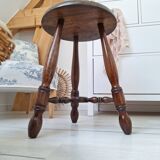 Vintage tripod stool