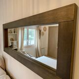 Solid wood mirror, 145x60cm