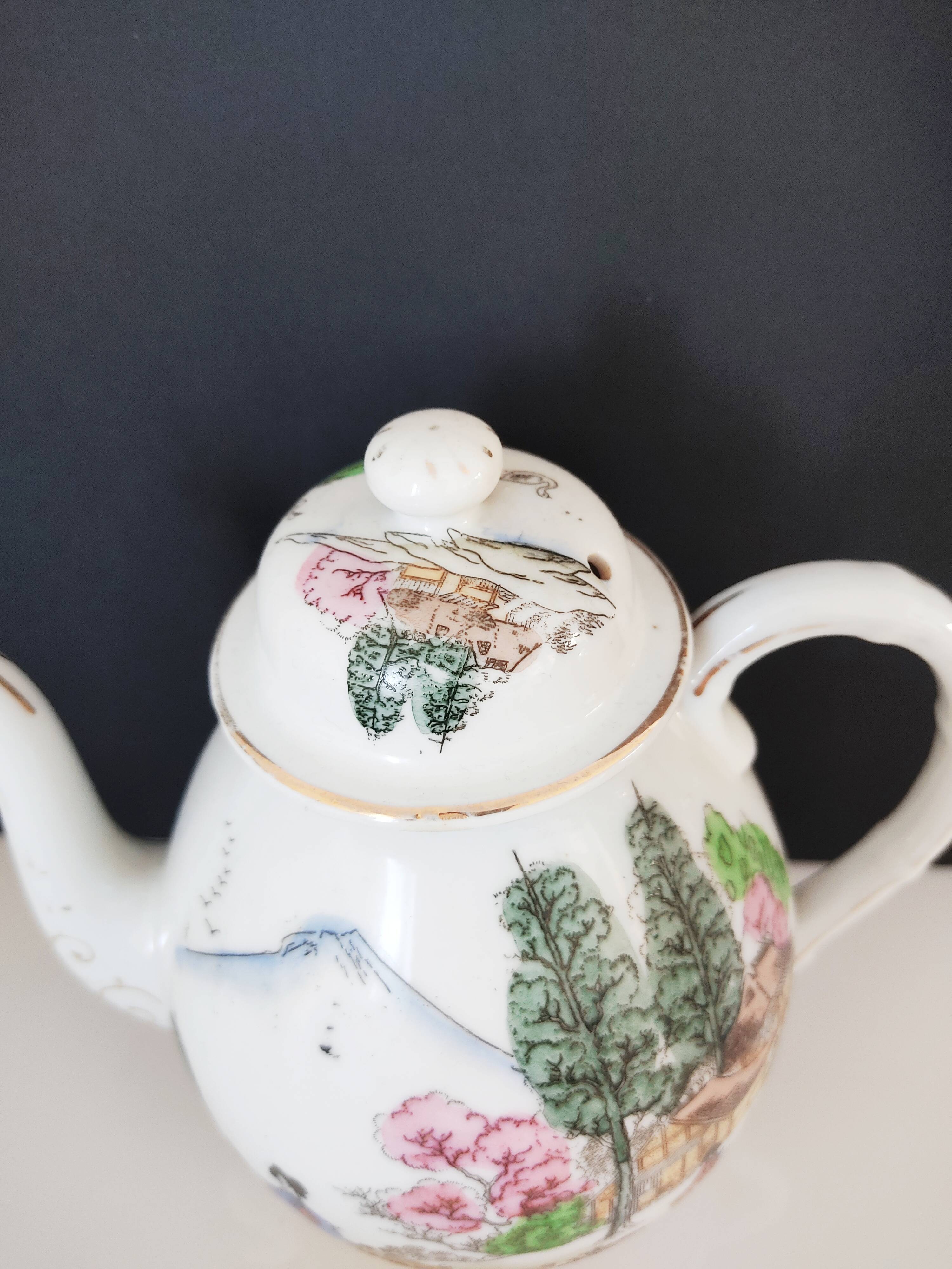 Japan porcelain teapot