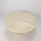 Italian travertine coffee table, 1970s