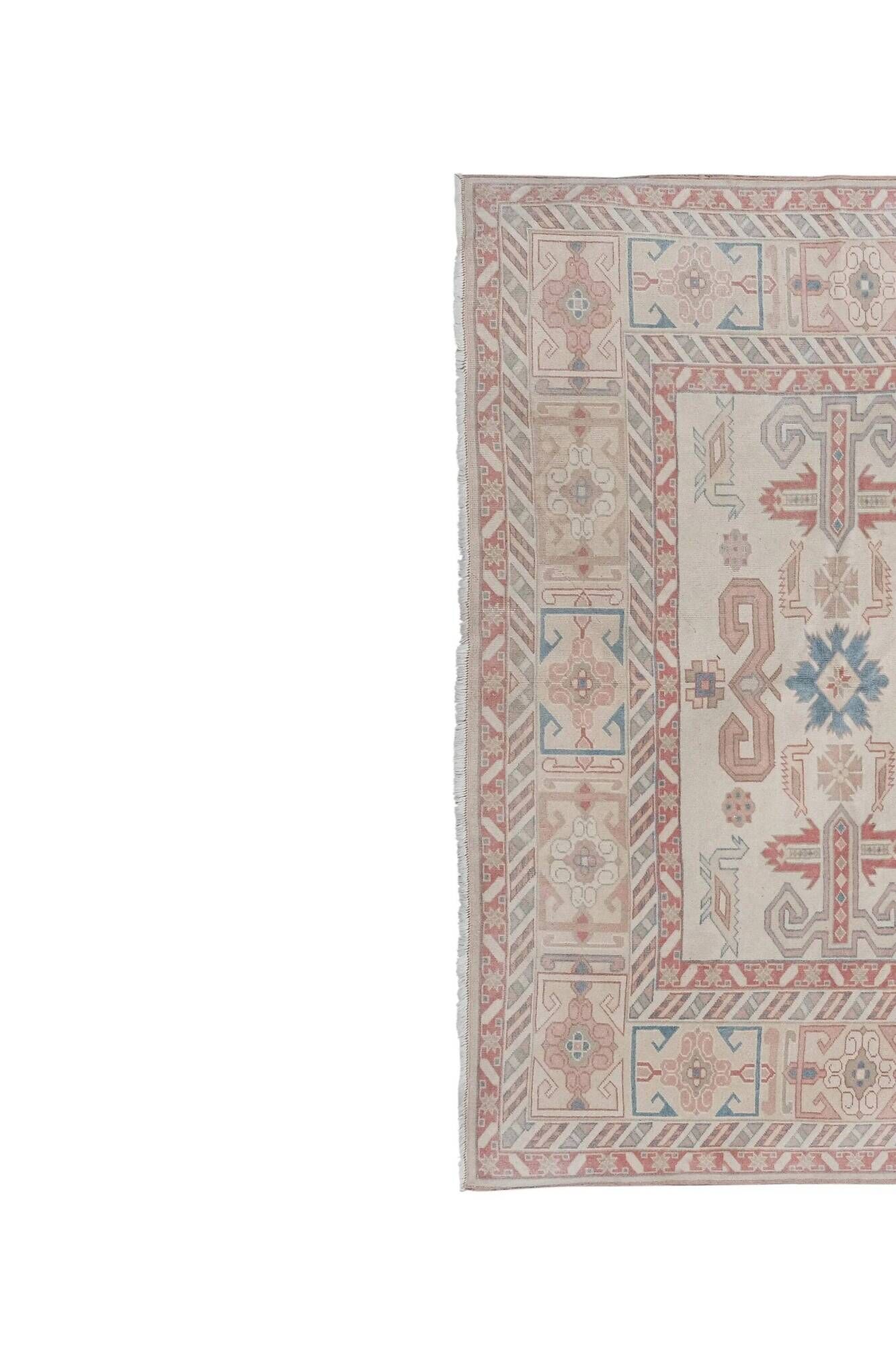 Vintage handmade Turkish rug 175x254 cm