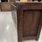 Asian style low furniture carved in solid wood
