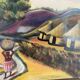 Lot of two signed African landscapes
