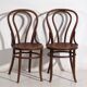 Pair of antique Viennese chairs (c. 1920). Set of 2, no. 2