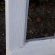 Old oak window H96.9xL81cm small panes