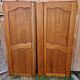 Paire de portes en chene