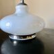 Suspension en opaline et fil d'argent