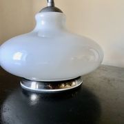 Suspension en opaline et fil d'argent