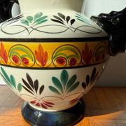 Vase Quimper en céramique – décor peint main