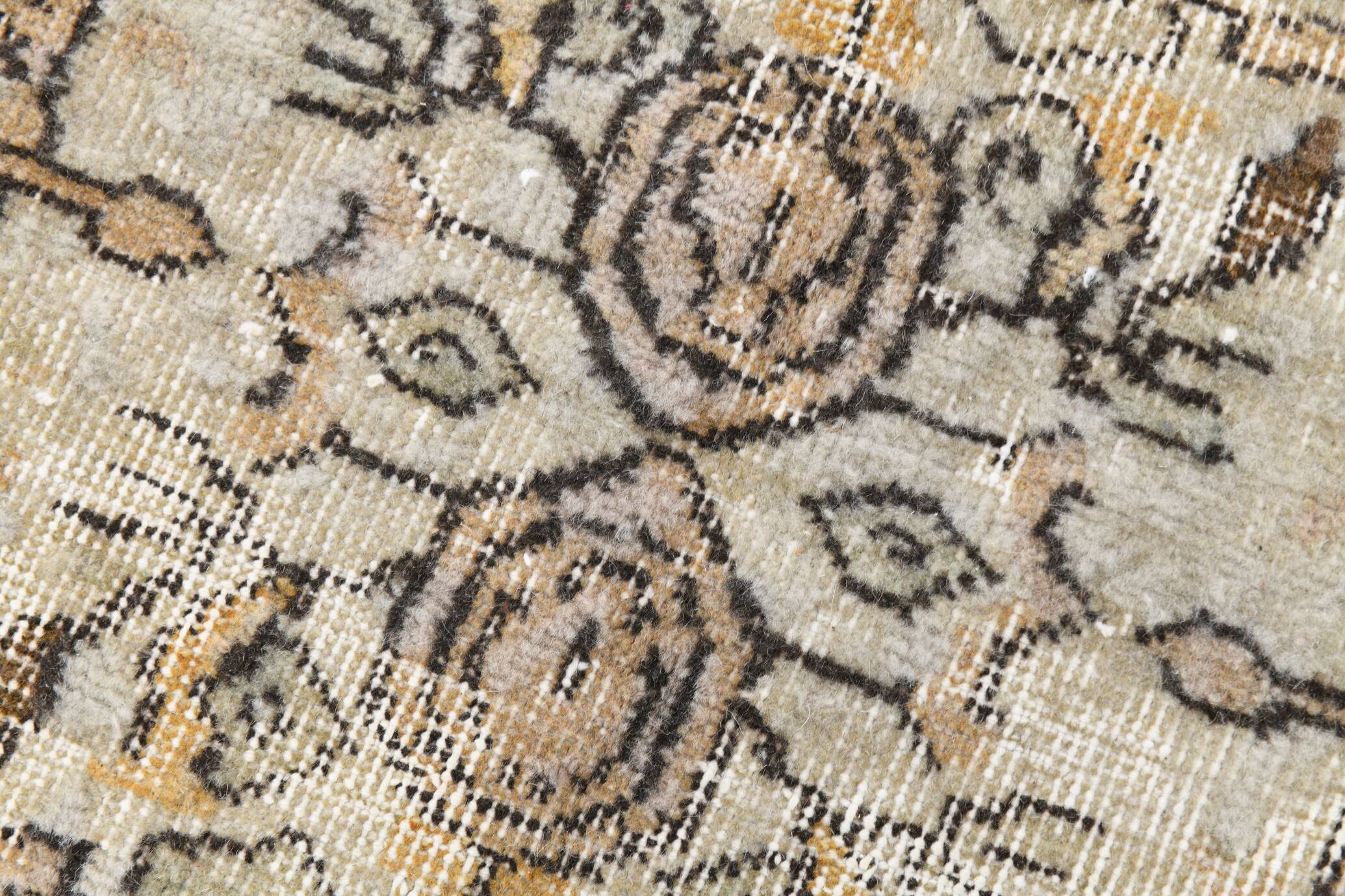 Brown & Cream Classic Persian Rug, 172x278Cm