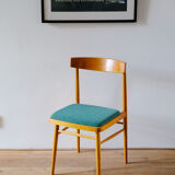 Mid century miroslav navratil dining chairs for thonet/ton