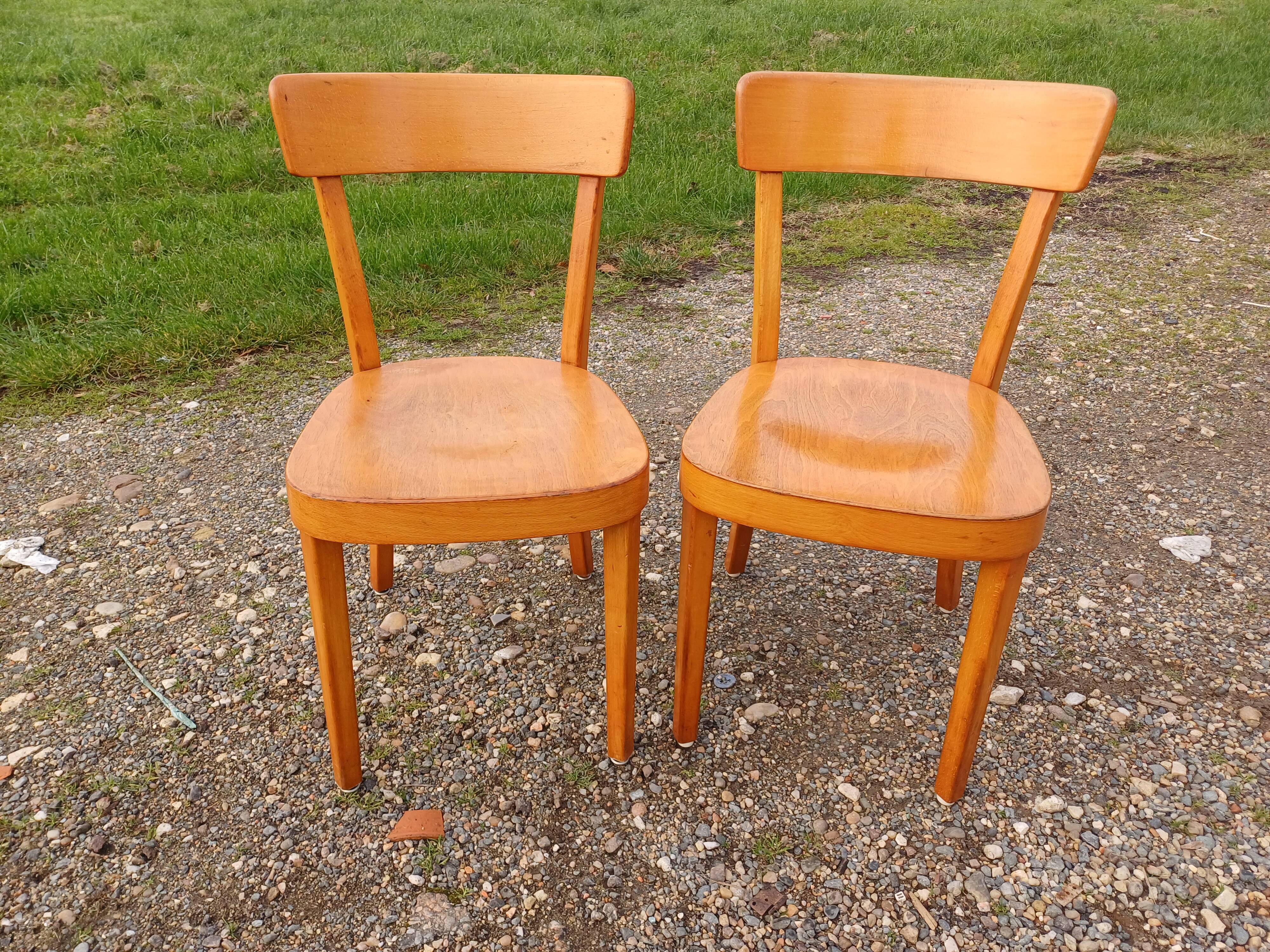 Pair of Baumann Bistro Chairs