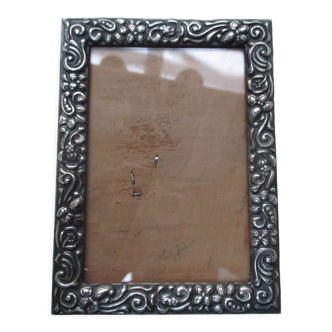 Silver photo holder frame 916/1000e