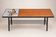 Vintage coffee table in wood, metal and ceramic Harlequin decor – 1960s