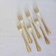 6 Christofle art deco style silver plated forks
