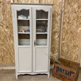 Glass bookcase