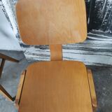 Set de 6 chaises scandinaves empilables
