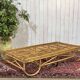 1960s rattan and bamboo daybed
