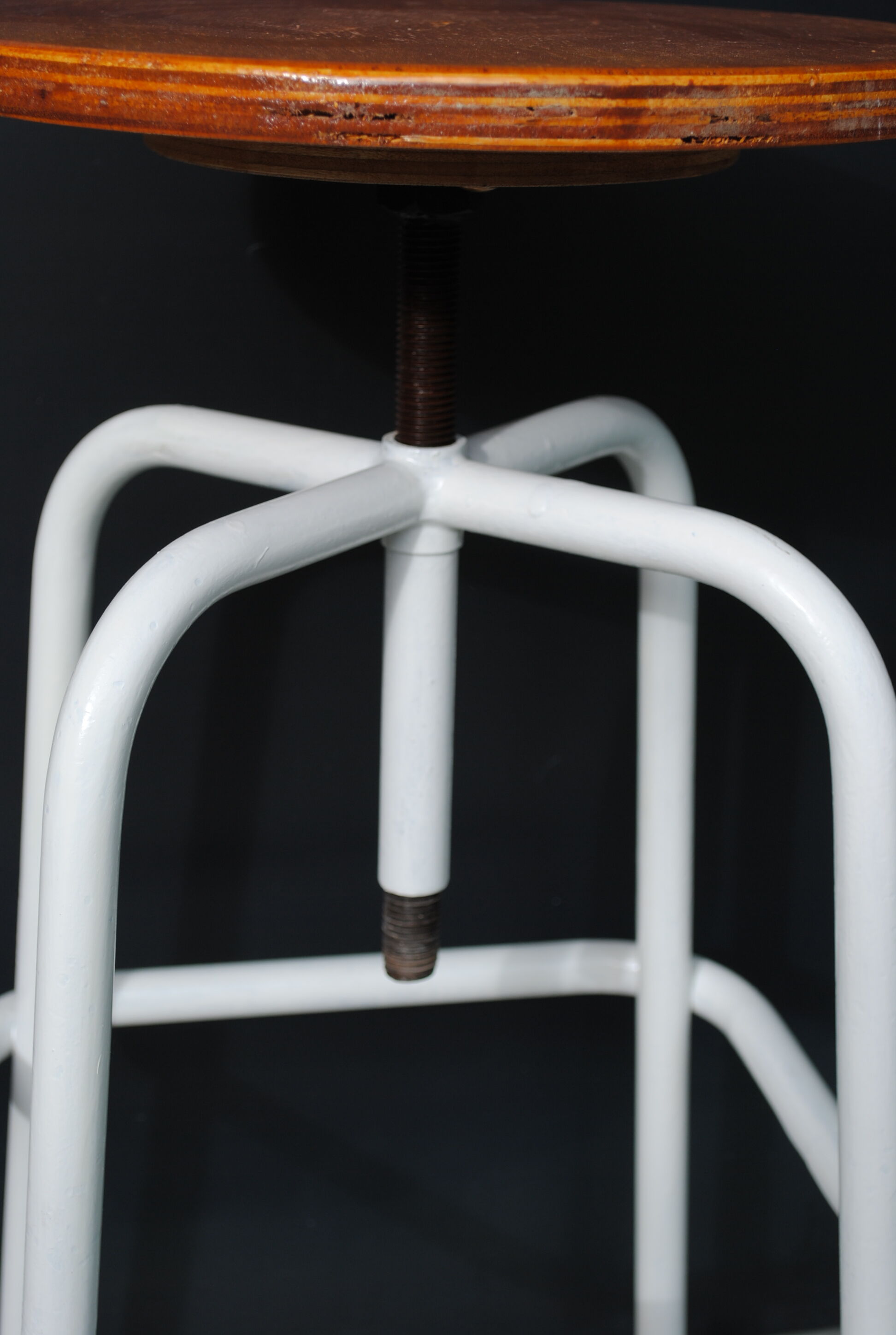 Tabouret atelier industriel