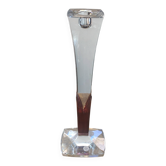 Bougeoir en cristal de Bohème