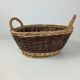 Vintage wicker basket