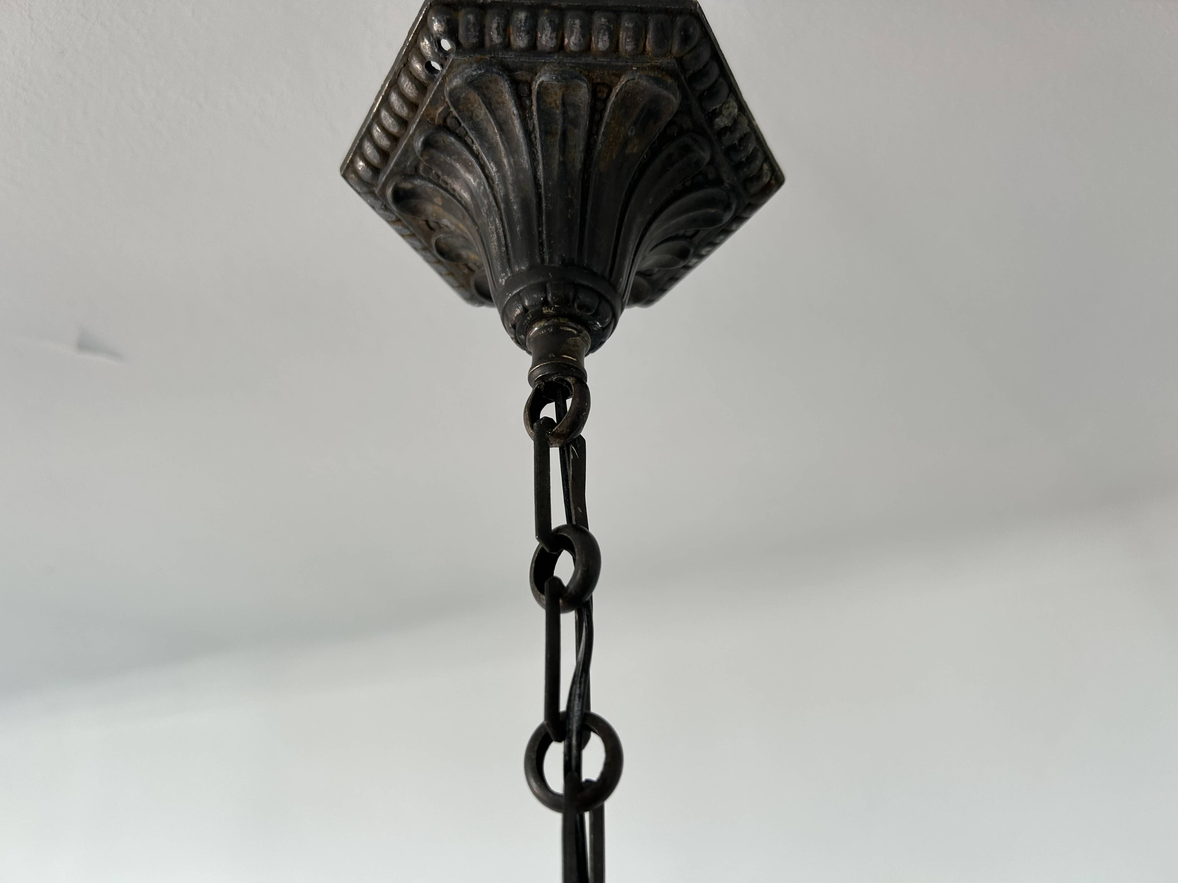 Antique Art Deco chandelier