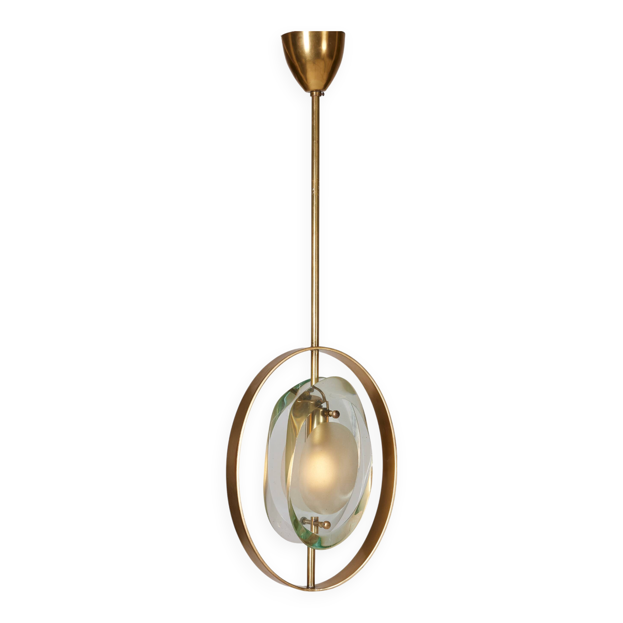 1933 max ingrand pendant light, 1960s