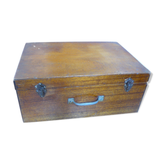 Ancien coffret en bois,