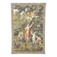 Decorative Aubusson tapestry, pastoral scene with putti.