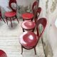 Set 6 chaises bistrot Baumann modèle Mouette