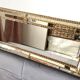 Old Faceted Beaded Mirror Venetian Style Vintage Design 60s/70s