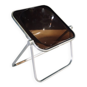 Mid-Century Modern Plona Chair by Giancarlo Piretti for Castelli, Italy, 1970s